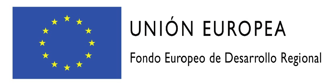 Logo de la Unió Europea. Fons Europeu de Desenvolupament Regional